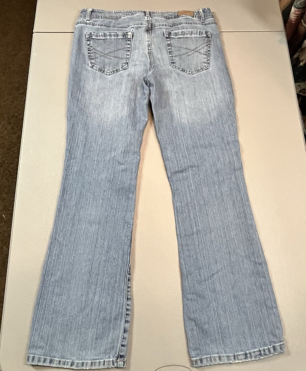 VTG Aeropostale Jeans Womens 11/12 Short Chelsea Bootcut low-rise Y2k Preppy